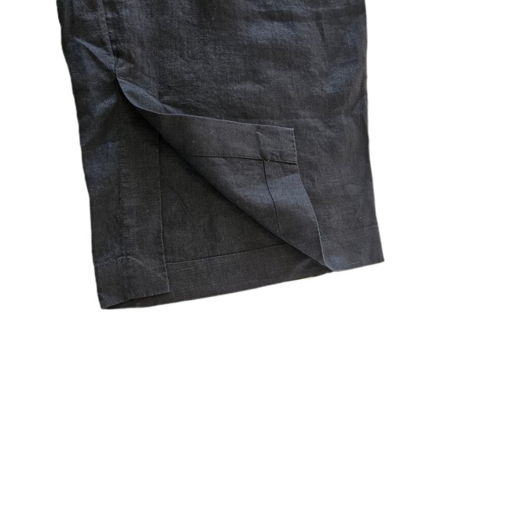 NWT Athleta Retreat Linen High Rise Wide Leg Pant Black 2X - Picture 6 of 12
